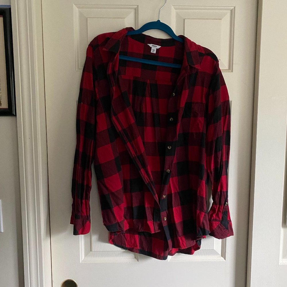 Sonoma XXL Red Plaid Button-Up - Picture 1 of 3